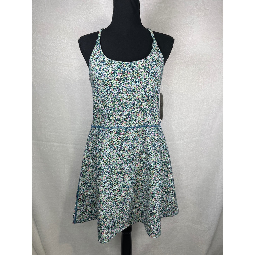 Sage Collective Scattered Floral Athletic Dress Size L Built In Shorts‎